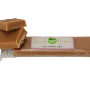 Premium Yorkshire Simply Vegan Soya Vanilla Fudge 100g